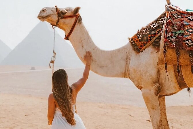 Full Day Tour Giza Pyramids, Sphinx, Saqqara &Dahshur Pyramids - Giza Plateau: Cheops, Khafre’s valley temple, and real close-up Sphinx time