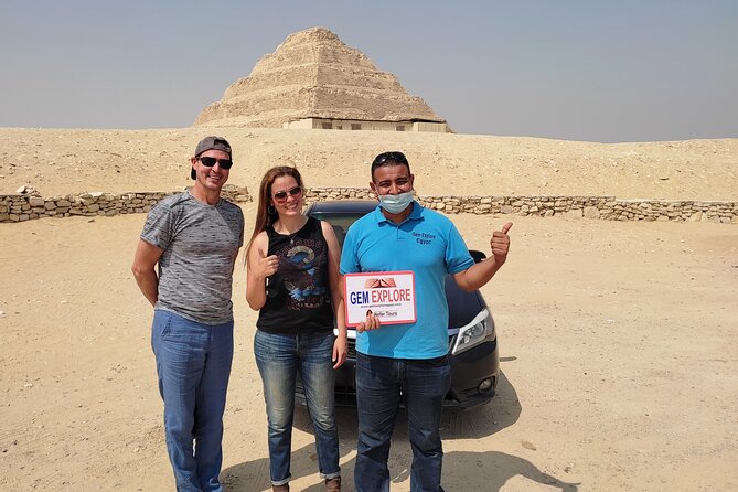 Full Day Tour Giza Pyramids, Sphinx, Saqqara &Dahshur Pyramids - Food, photos, and small decisions that save your day