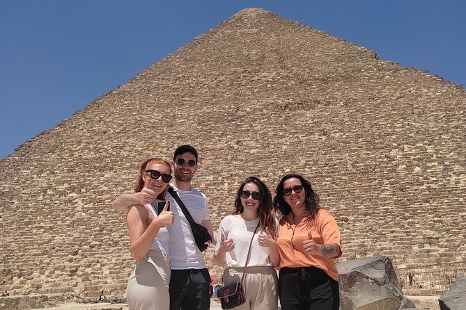 Full Day Tour Giza Pyramids, Sphinx, Saqqara &Dahshur Pyramids - Inside vs outside tickets: plan your pyramid goals up front