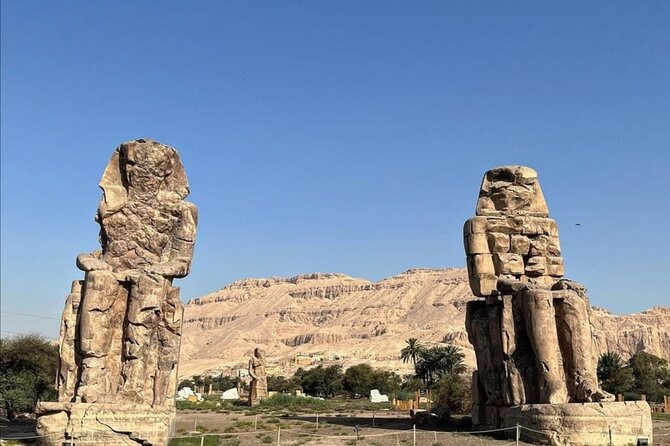 full day Tour to east and west bank of Luxor - Colossi of Memnon: A Free 30-Minute Time Warp