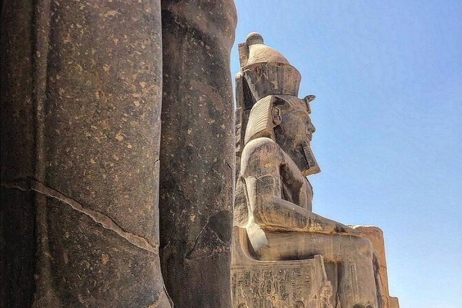 full day Tour to east and west bank of Luxor - Karnak Temple: 134 Columns and a Grand First Stop