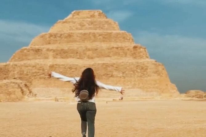 Full Day Tour to Explore Giza pyramids , Sakkara , Sphinx and Memphis - Saqqara Step Pyramid of King Zoser (2 Hours)
