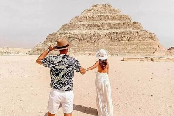 Full-Day Tour to Giza Pyramids, memphis and Sakkara Step Pyramid - Camel Ride Around Giza and Valley Temple Time