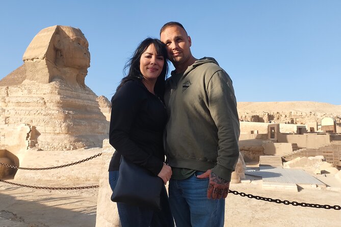 Full day tour to Giza pyramids, Sphinx, Memphis and Saqqara - Memphis City: Ramses II and the Alabaster Sphinx