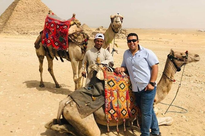 Full Day Tour to Giza with Camel & ATV Ride and Dinner Show - Quad bike ATV for one hour: adrenaline with a sunset view