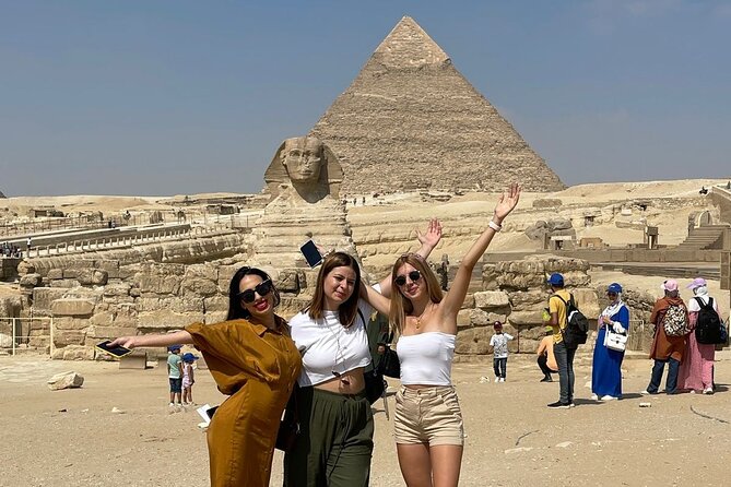 Full Day Tour to Royal Mummies, Giza pyramids, Sphinx and Bazaar - Khan el-Khalili in 60 minutes: shop smart, not panicked