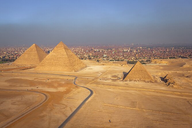 Full Day Tour Visit Pyramids, Sphinix, Saqqara and Dahsour - Great Sphinx time: lion body, Chephren’s head, and 1912 context