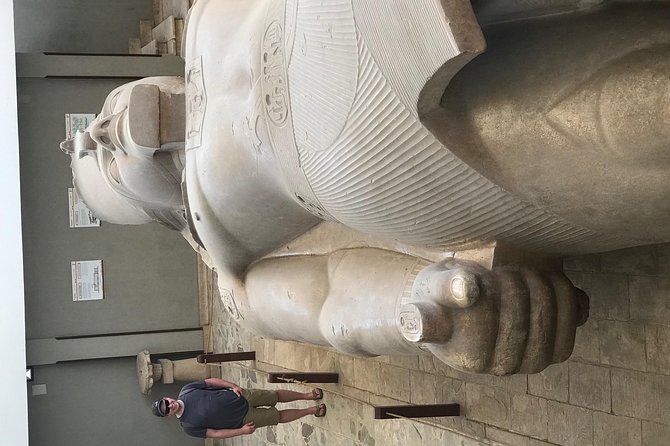 Full Pyramids tour to Giza, Sakkara and Memphis - Sakkara Step Pyramid of Zoser: the oldest stone-built structure angle