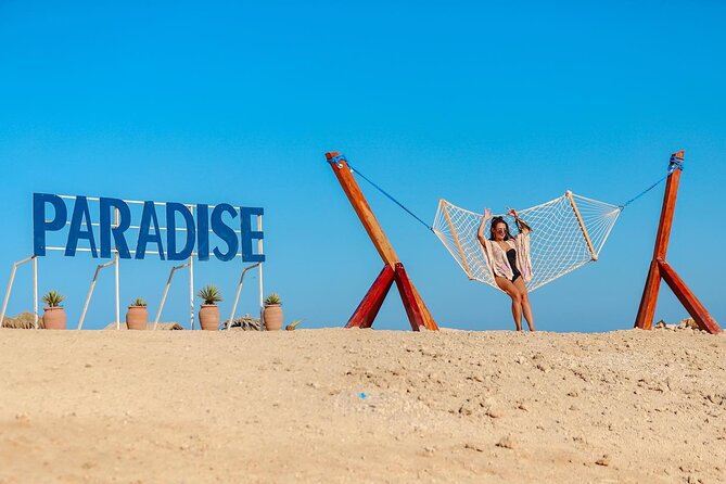 Giftun Hula Hula Island Sea Trip with lunch&Water Sports HURGHADA - Timing and group size: what the “8 hours” really feels like