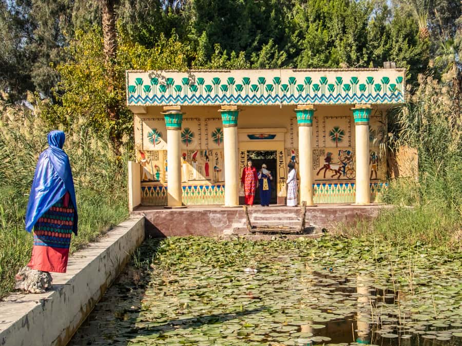 Giza: Pharaonic Village Half-Day Tour with Hotel Pickup - The canal ride and the actors’ daily-life scenes