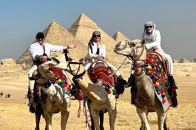 Giza Pyramid tour with ATV,Camel,Lunch,shopping,Dinner Show - Camel Ride for 15 Minutes: Short, Memorable, and Very Photo-Friendly