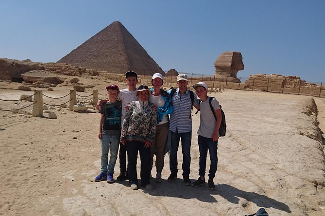 Giza Pyramids - Stop One: The Giza Plateau Views and Inside-a-Pyramid Moment