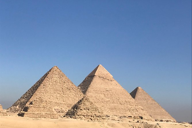 Giza pyramids and Saqqara step pyramid - Price and value: what $104.58 per group really buys you