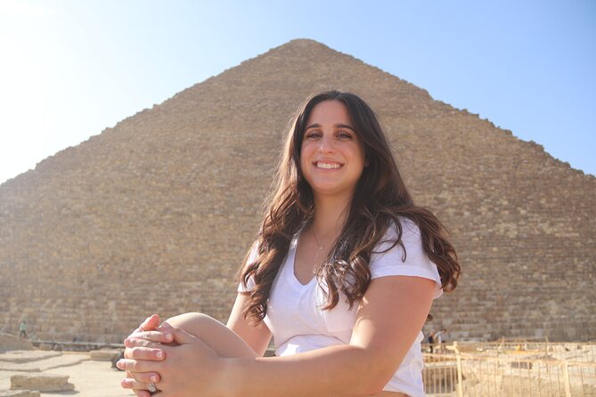 Giza pyramids and the Great sphinx - Bazaar time: getting a cartouche with hieroglyphic letters