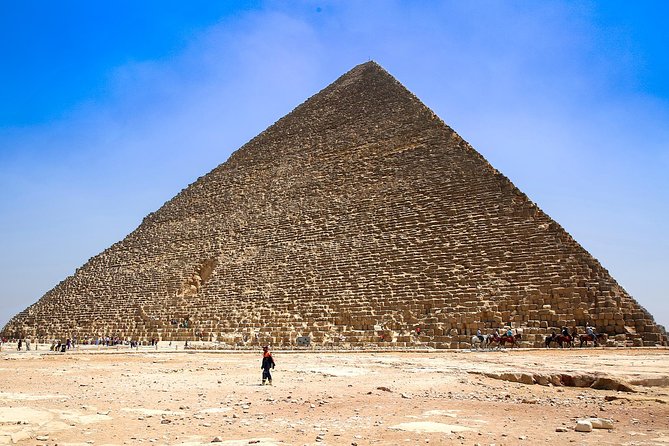 Giza Pyramids, Camel ride and Shopping with ATV Quad bike - Entering the Pyramids of Giza Plateau: alignment, time, and tickets
