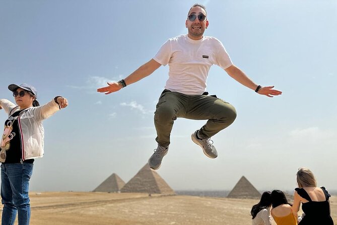 Giza Pyramids, Camel Ride, ATV and Shopping Tour w/ Dinner Cruise - From hotel pickup to Giza: how the day is paced