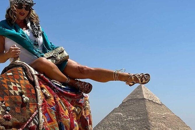 Giza pyramids: Half Day Tour To Giza Pyramids - Great Pyramid of Giza: your main stop, with an Egyptologist in reach