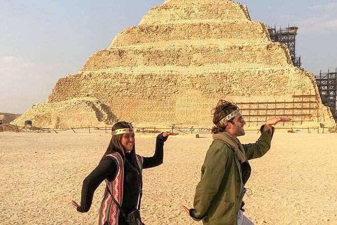 Giza Pyramids, Memphis, Sakkara, Dahshur Pyramids & El Khan Bazaar-Private Tour - Dahshur’s Bent Pyramid: the best-known pyramid outside Giza