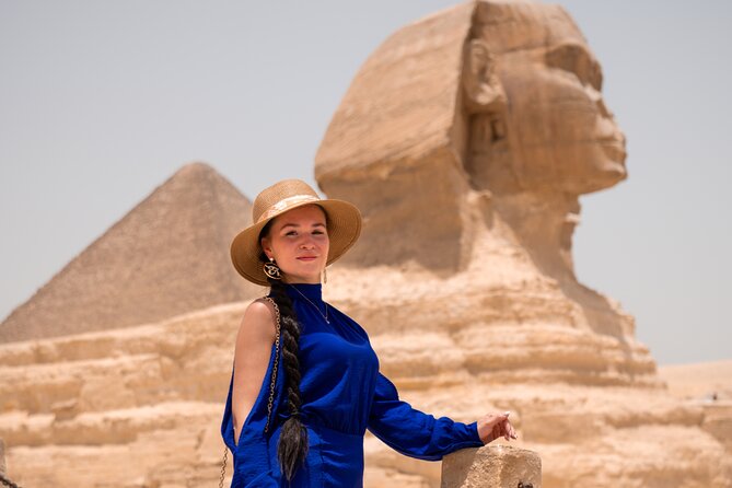 Giza Pyramids Photoshoot with Jumping Horse, Camel and Sphinx - The photo delivery system: Google Drive, 3 to 4 days later