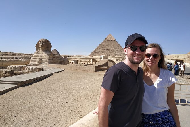 Giza Pyramids Private luxury tour, Lunch, Camel Ride & shopping - The Great Sphinx: mystery, scale, and what to ask your guide
