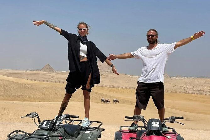 Giza Pyramids private tour, ATV bike, Lunch, Camel ride, shopping - Price check: is $35 a good deal for a private Giza action day?