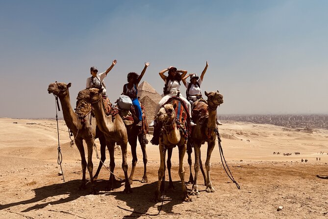 Giza Pyramids Sakkara Memphis Full Day Tour - Giza Plateau: Pyramids, Sphinx, and Those Sahara Views