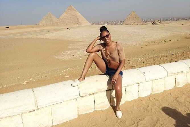 Giza Pyramids, Sphinx ,Camel Ride, ATV Quad Bike Private Excursion - Panoramic mountain photos and the 15-minute camel ride