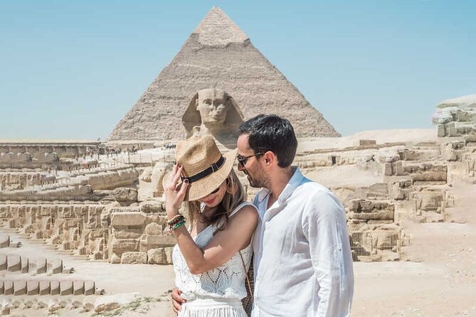 Giza Pyramids Sphinx Camel Ride Lunch with Camera Photographer - Pyramids of Giza With a Guide: Seeing More Than One Icon