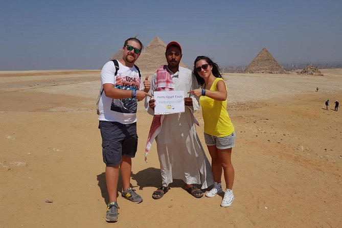 Giza Pyramids, Sphinx & Camel Riding tour - The Main Stop: Pyramids of Khufu, Khafre, Menkaure (and the Valley Temple)