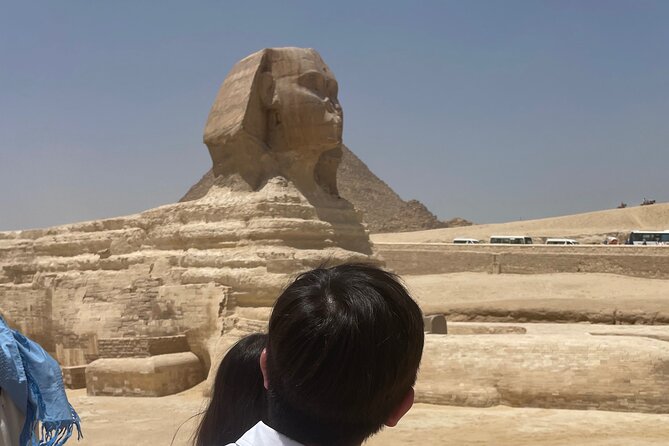 Giza Pyramids, Sphinx, Egyptian Museum day tour with a guide - The Great Sphinx stop: closest viewing plus the angles that actually help