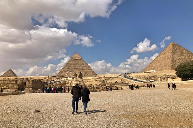 Giza Pyramids, Sphinx & Egyptian Museum treasures with private qualified guide - Pyramids of Giza: Cheops, Chephren, Mykerinus and the evolution story