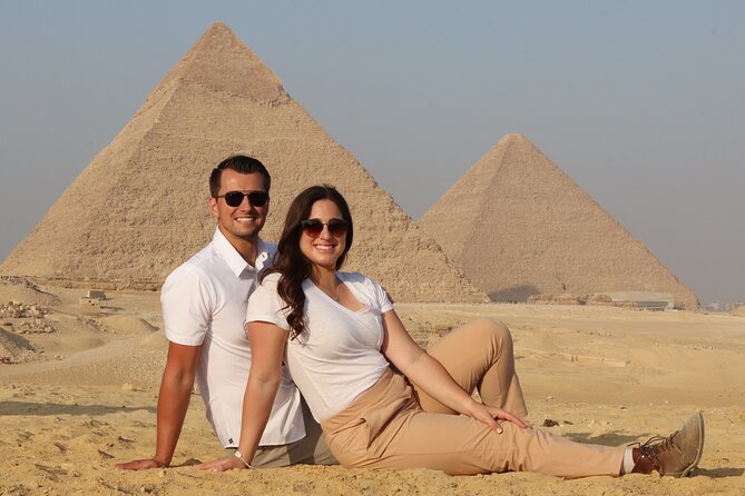 Giza pyramids, sphinx , panorama pyramids & shopping tour - Memphis: pharaohs’ capital energy, outside the big-city buzz