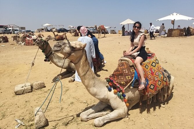 Giza pyramids ,sphinx ,quad bike &camel ride Private Excursion - The Sphinx Face-to-Lion Body Moment