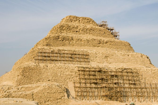 Giza pyramids Sphinx Sakkara and Memphis Private Day Tour - Who should book this tour, and who should slow down