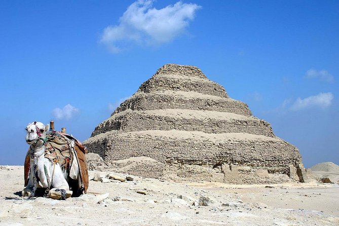 Giza Pyramids ,Sphinx ,Sakkara & Dahshur. - After lunch at Saqqara: Djoser’s Step Pyramid and the Nobles’ tombs