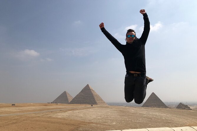 Giza Pyramids & sphinx ,Saqqara(step pyramids,Dahshour (red and bent pyramids) - Giza Plateau: Khufu, Khafre, the Sphinx, and the Scale Shock