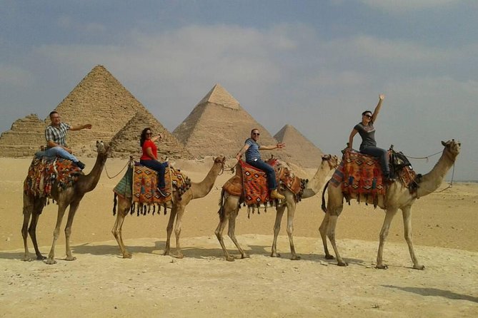 Giza Pyramids with Camel Ride and Egyptian Museum - 20-minute camel ride around the Great Pyramid area