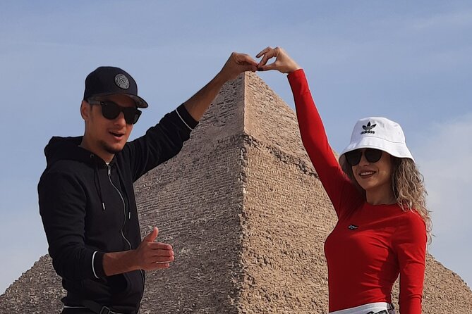 Giza Pyramids with (GEM) Grand Egyptian Museum - The Guide Factor: Why Midoo and Mohamed Get Mentioned So Often