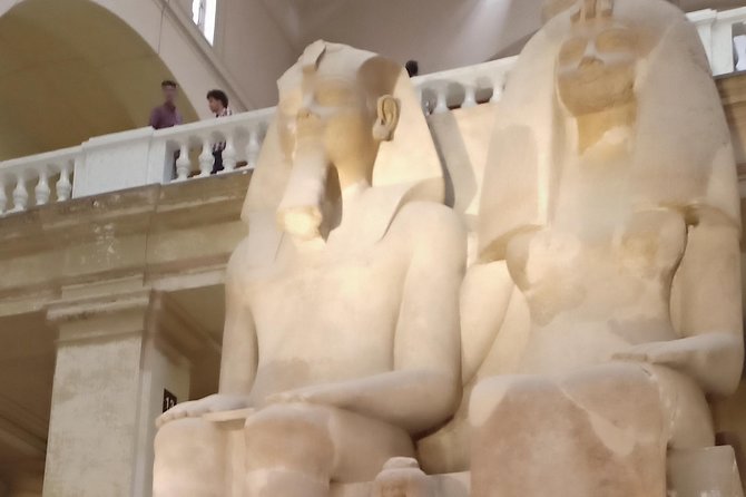 Giza pyramids,great Sphinx,sakkara , egyptian museum ,camel ride from 15$ - Lunch, Water, and Group Comfort in an AC Van