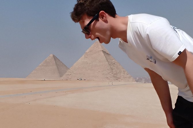 Giza pyramids,great Sphinx,sakkara , egyptian museum ,camel ride from 15$ - Giza Necropolis: Pyramids, Great Sphinx, and Camel Ride Timing
