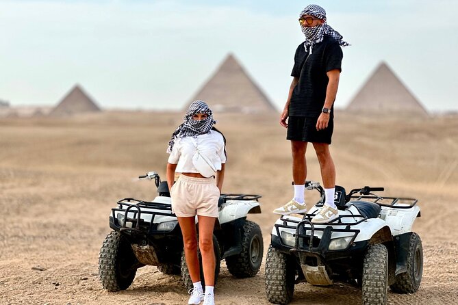 Giza pyramids,Sphinx, ATV bike,Camel ,Dinner Cruise&Shopping tour - Pyramids of Giza: How the Stops Keep You Oriented