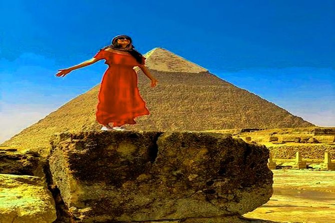 Giza pyramids,Sphinx Sakkara,Dahshuh,Memphis,Camel - Camel ride around the pyramids: fun, but keep it realistic