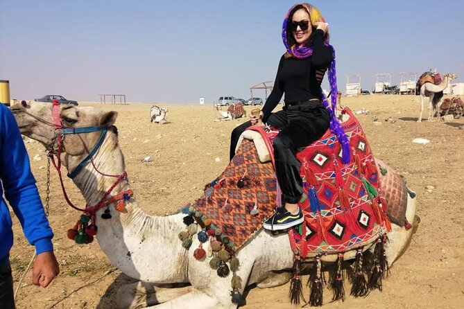 Giza pyramids,Sphinx,ATV bike,Camel ride,Dinner cruise& shopping - Camel ride and quad biking: short camel, big fun on the dunes