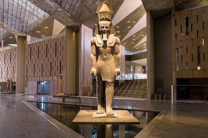 Grand Egyptian Museum, Grand staircase, New Galleries, and lunch. - The newly opened galleries: 18 halls and 8,000+ artifacts