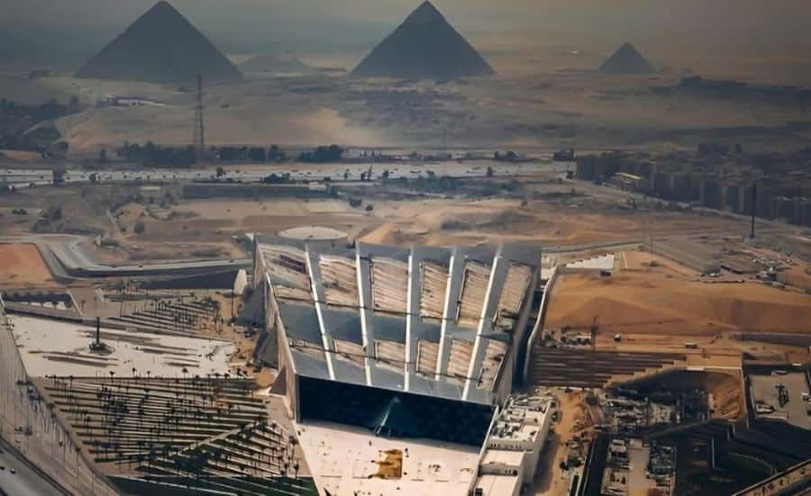 Grand Egyptian Museum Private Guided Tour(GEM) - First steps: walking the GEM gardens before the big rooms