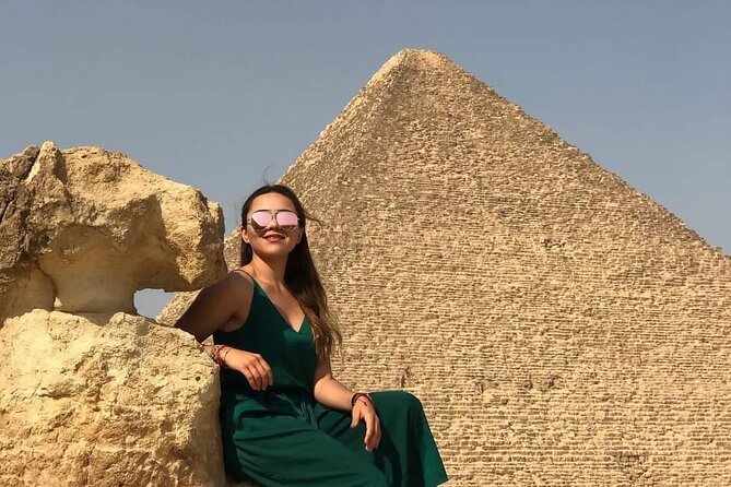 Grand Egyptian Museum,Giza Pyramids,Sphinx,Camel Ride&Lunch - Great Sphinx + Valley Temple: why the pairing matters