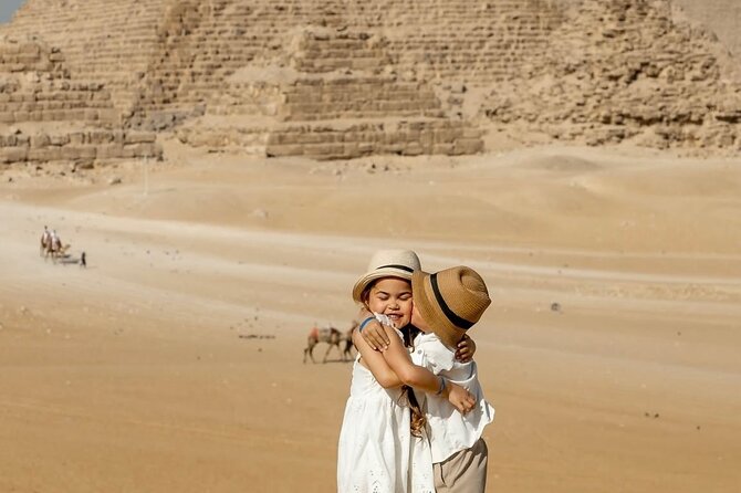 Great Giza Pyramids, Sphinx , saqqara step Pyramid , Memphis city - Memphis and the Ramses II statue: big scale in a short visit