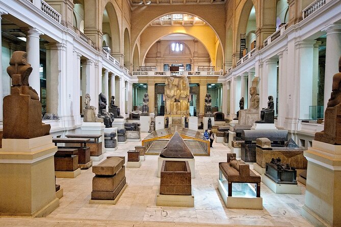 Guided Half Day Tour to Egyptian Museum in Cairo - Snacks, soft drinks, and bottled water: small inclusions that help a lot