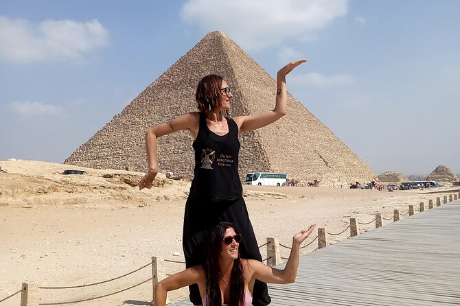 Guided Tour of Giza Pyramids&Sphinx&Camel Ride&ATV bike &Lunch - Panoramic viewpoint: best photos plus a camel ride loop
