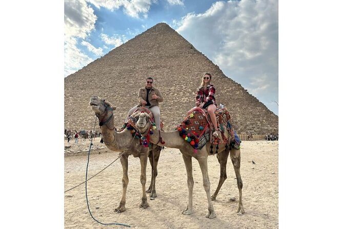 Guided Tour to Giza Pyramids & Sphinx and Grand Egyptian Museum - Panoramic Point, camel rides, quad bikes, and lunch breaks